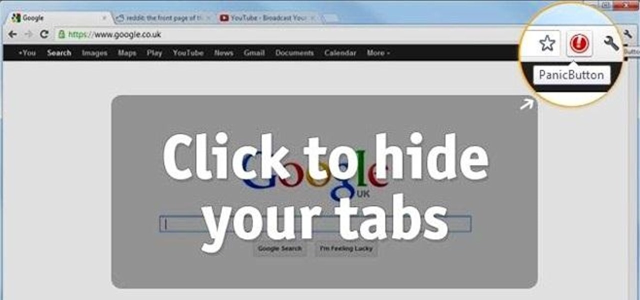Hide All Your Browser Tabs with One Click in Chrome, Safari, Opera, and Firefox