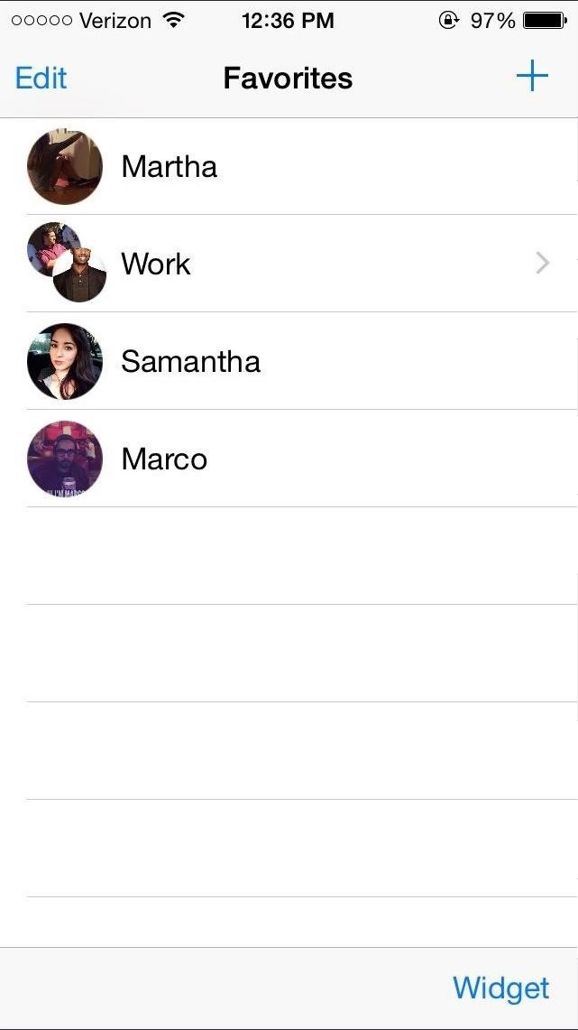 Add Speed-Dial to Your iPhone's Notification Center in iOS 8