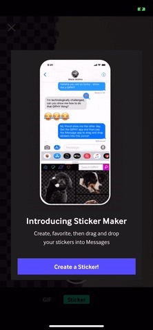 Make Animated Selfie Stickers on Your iPhone Using Giphy's New Keyboard Extension