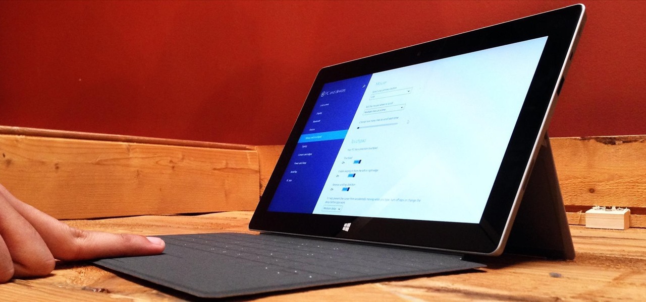Reverse the Scrolling Direction on Your Microsoft Surface's Trackpad in Windows 8.1