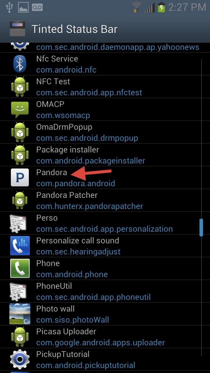 How to Make Your Status Bar's Color Auto-Match Current Apps on Your Galaxy S3