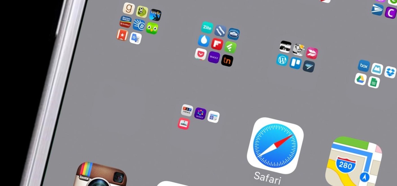 Create Invisible Folders for All Your Secret iPhone Apps