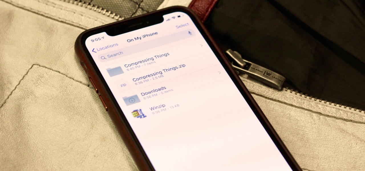 Create a ZIP Archive Using the Files App on Your iPhone