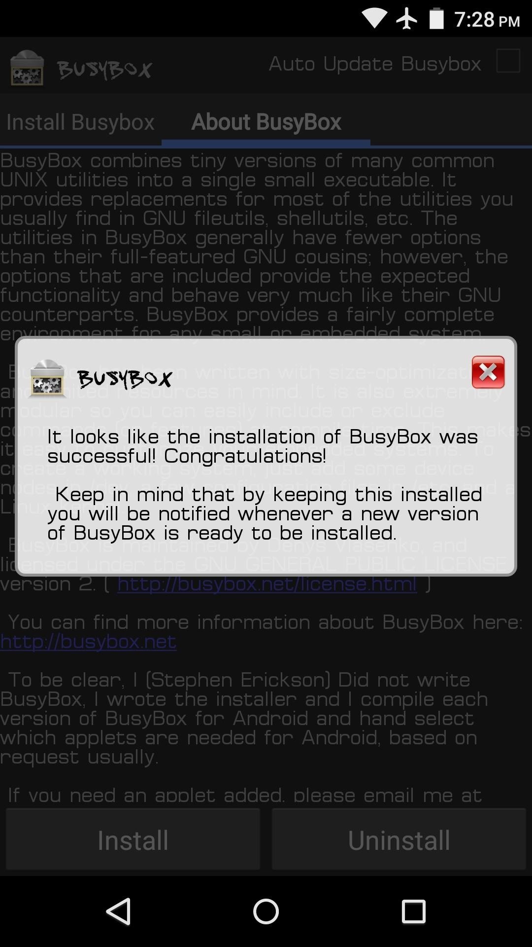Android Basics: How to Install BusyBox Commands