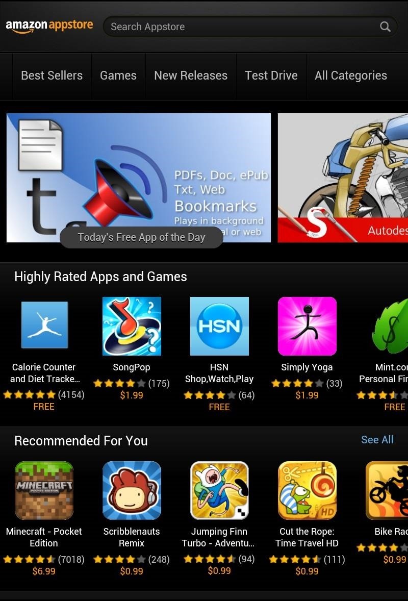 Tired of the Play Store? Use the Amazon Appstore on Your Nexus 7 Instead (& Get Free Daily Apps!)