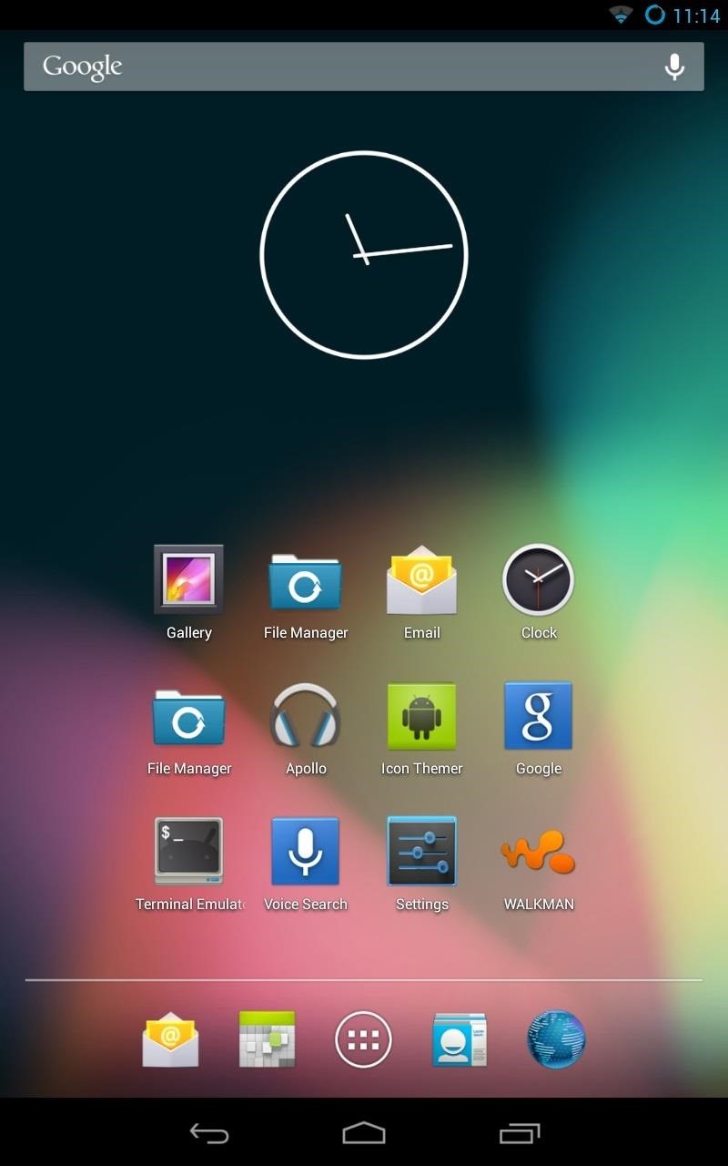 How to Customize the Android App Icons on Your Nexus 7 Tablet with Free Themes