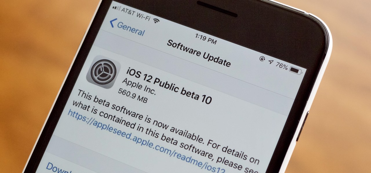 Apple Releases iOS 12 Public Beta 10 for iPhone, Fixes Bug Constantly Telling You to Update