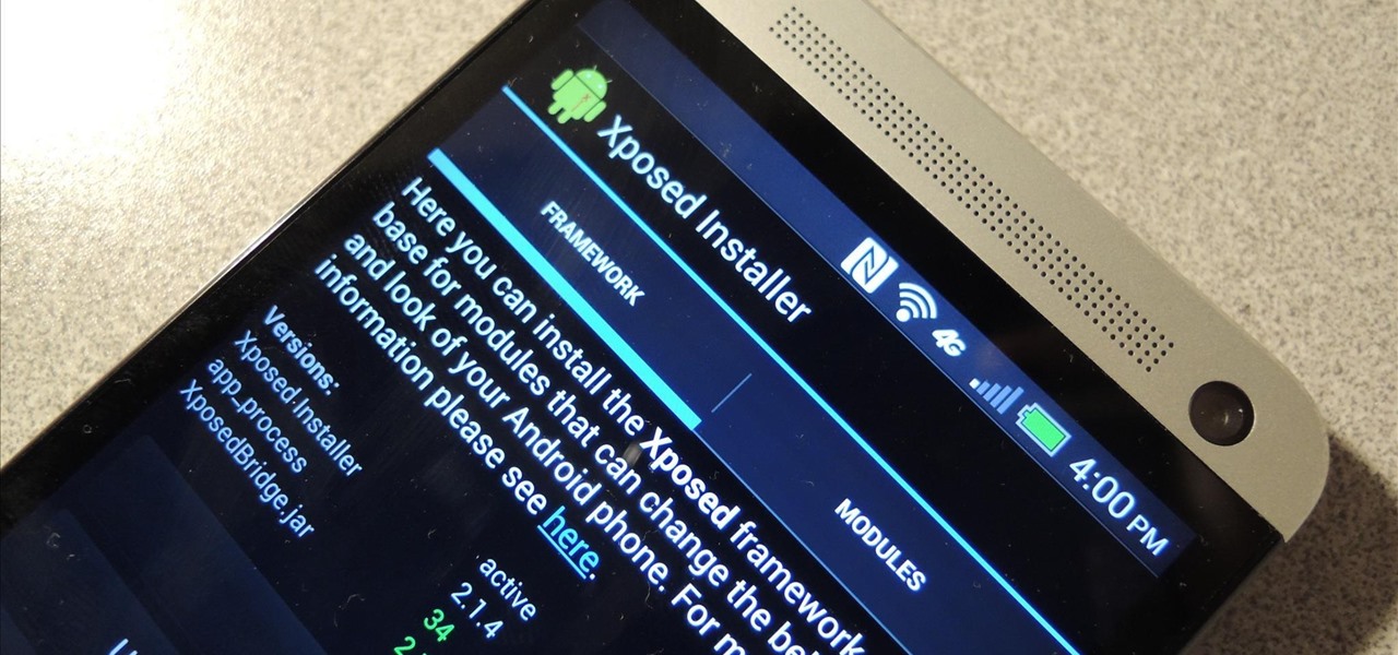 Install the Xposed Framework on Your HTC One to Easily Mod Your Phone