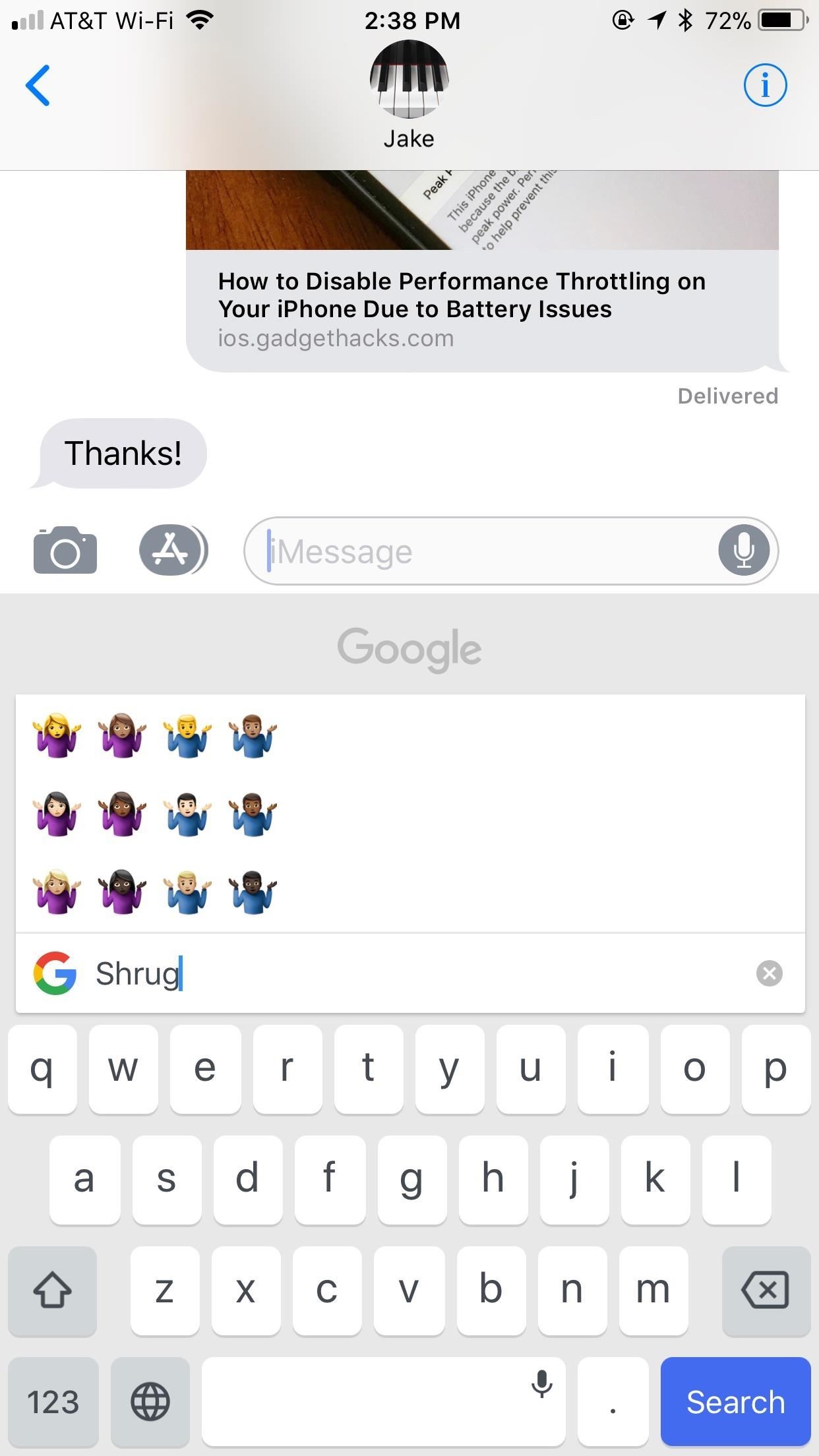 Gboard Makes Finding Emojis Even Easier on iPhone