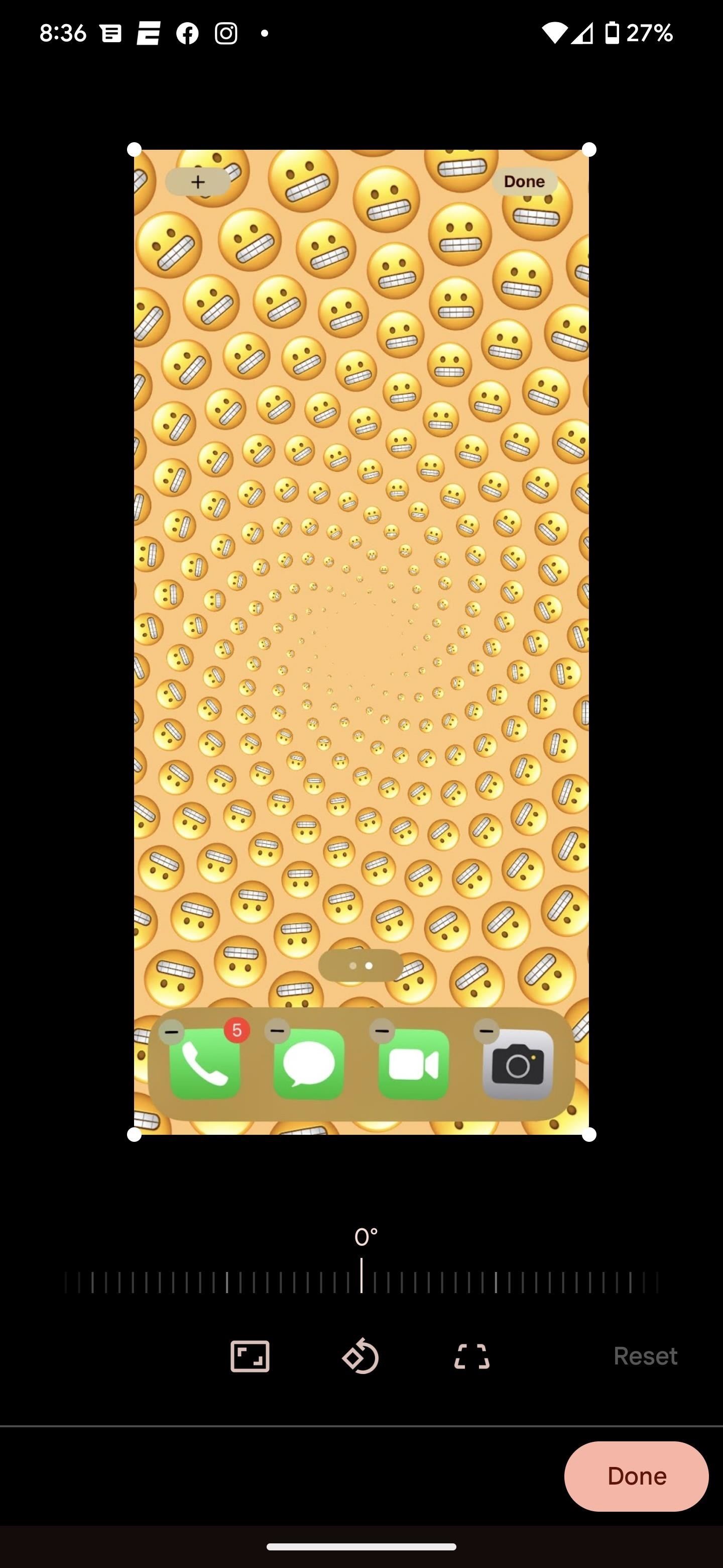 How to Get iOS 16's Emoji Wallpapers on Your Android Phone's Home or Lock Screen