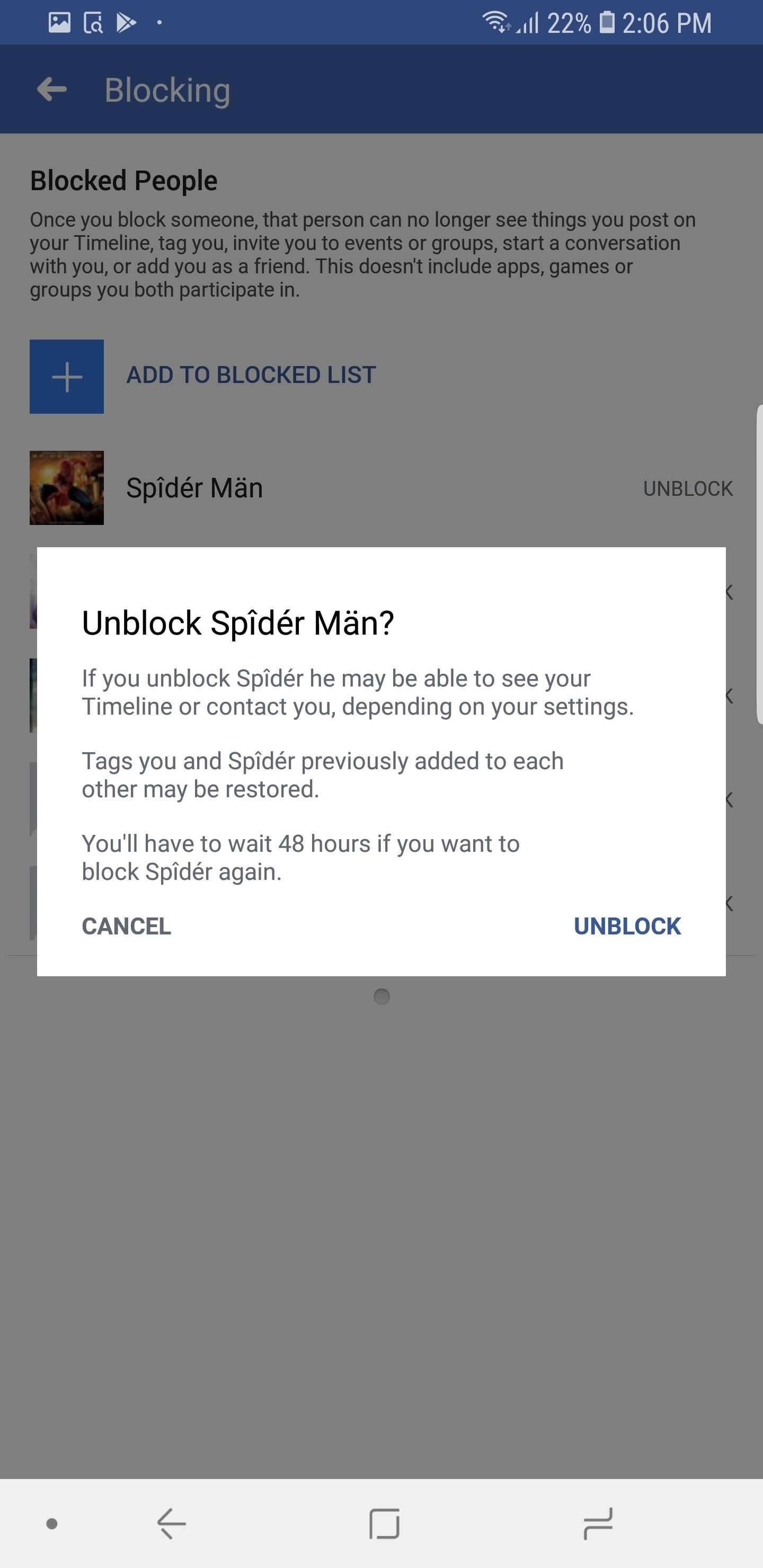 Block Haters & Prevent Stalkers from Seeing Your Facebook Profile Straight from the Mobile App