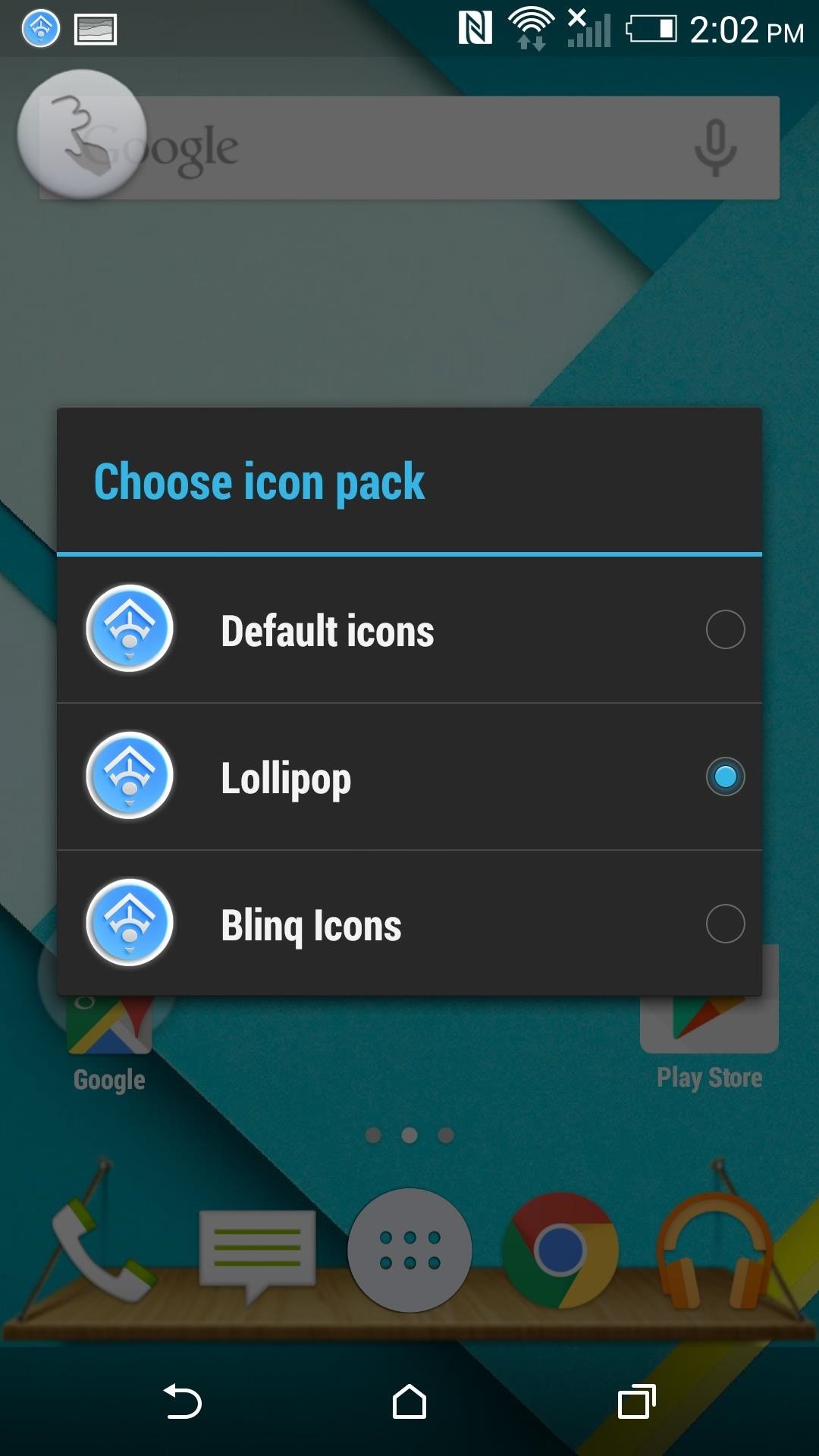 Get “Anywhere” Gesture Support, Themes, Call Counts, & More with Blinq for Android