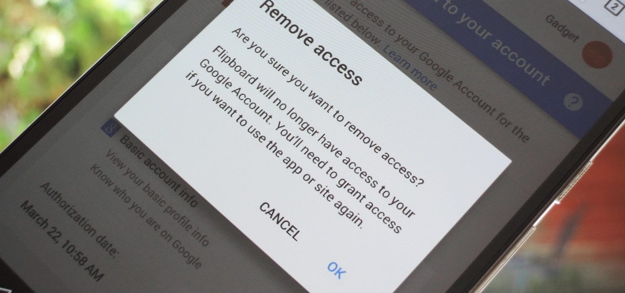 Stop Apps from Accessing Your Google Account