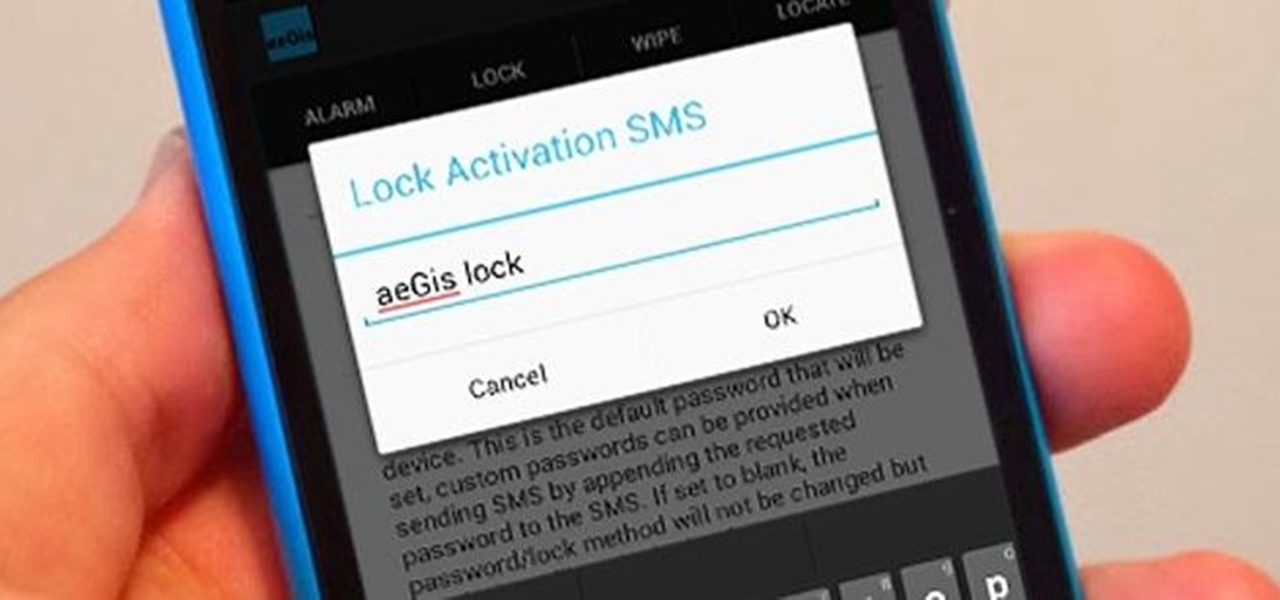 Control Your Android Device When It's Lost or Stolen Using a Simple Text Message