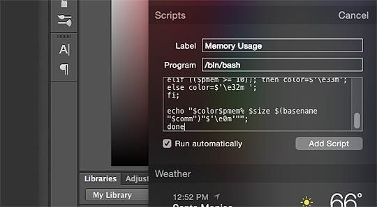 Add Battery, CPU, Memory, & Other Custom Usage Stats to Your Mac's Notification Center