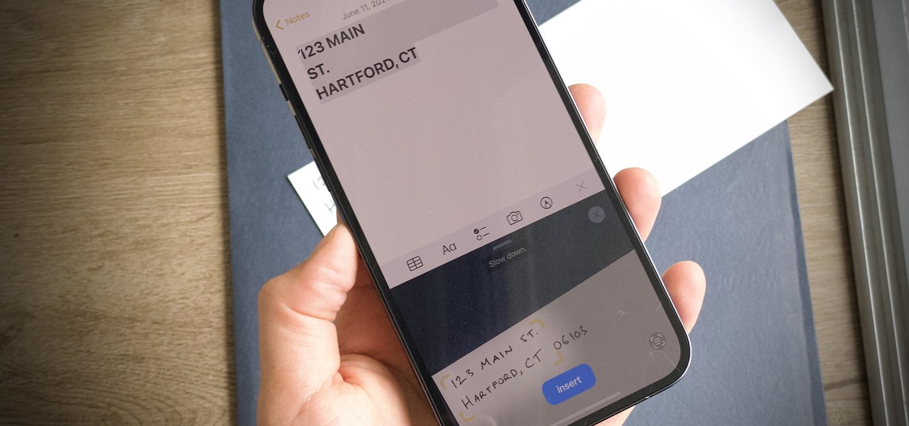 Scan Real-World Text with Your iPhone's Camera to Copy, Paste, or Share It Using iOS 15's Live Text Tool