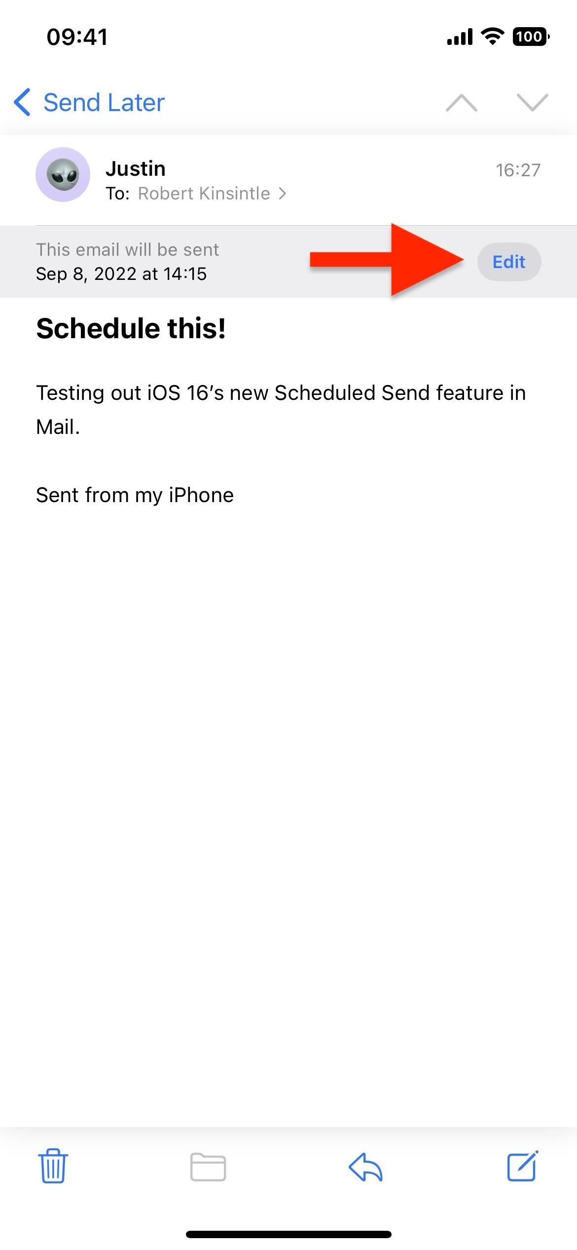 Use Your iPhone's Mail App to Schedule Emails That Auto-Send at Specific Dates and Times