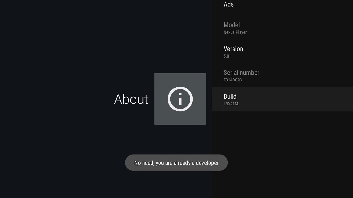 How to Sideload Apps on the Nexus Player