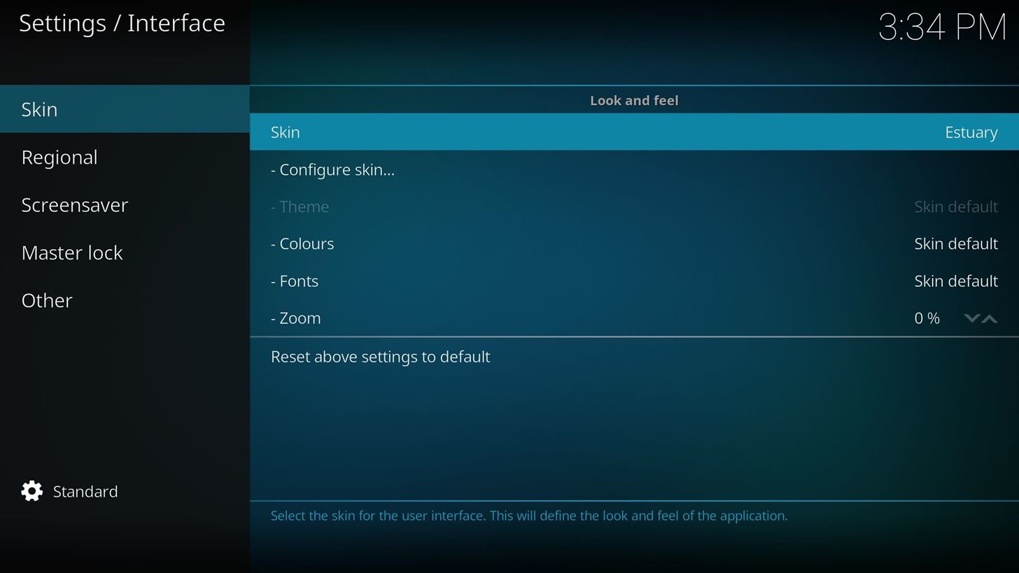 Kodi 101: How to Change the Default Skin for a Fresh New Theme