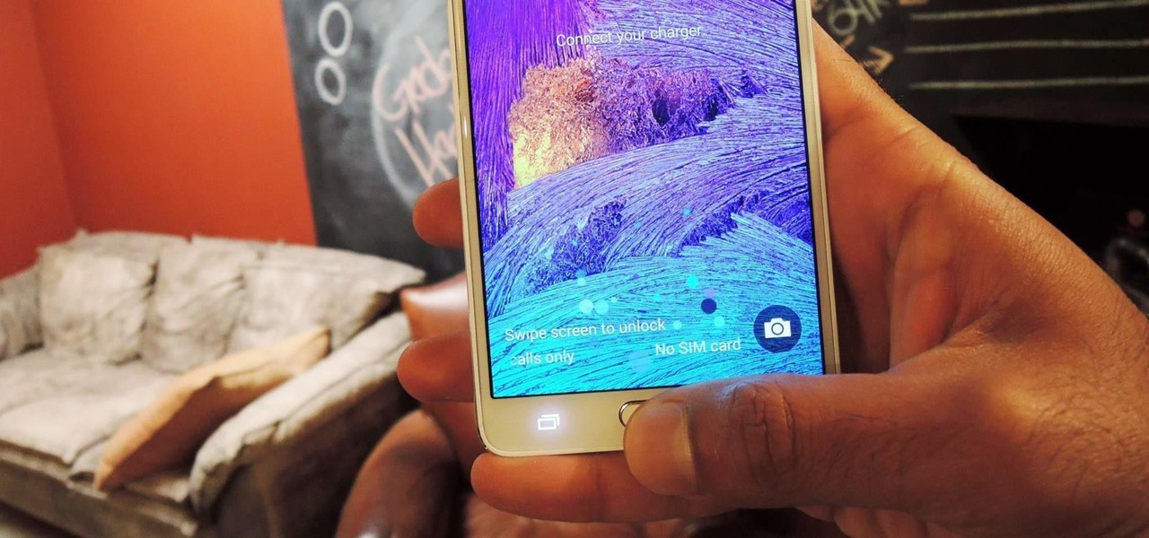 The Trick to Unlocking Your Galaxy Note 4 More Easily with One Hand