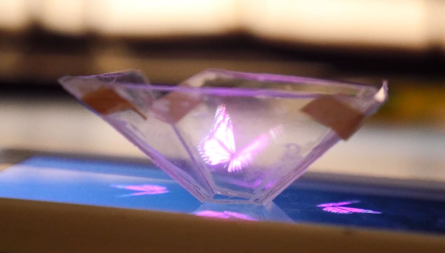 Create This Easy Hologram Projector for Your Smartphone in Just Ten Minutes