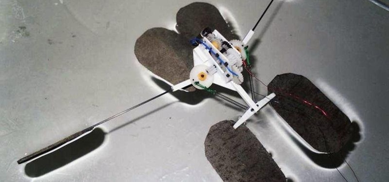 This Mini "Jesus Bug" Robot, Soon-to-Be Spy, Walks and Jumps on Water
