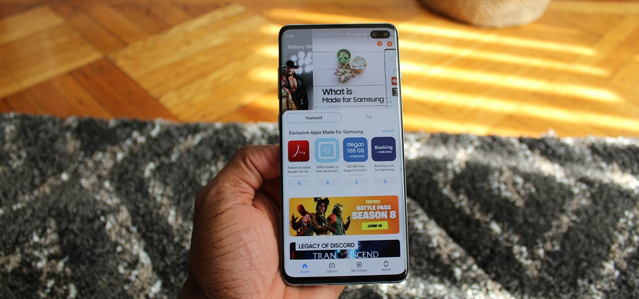 Auto-Hide the Navigation Bar on Your Galaxy S10 — No Root Needed