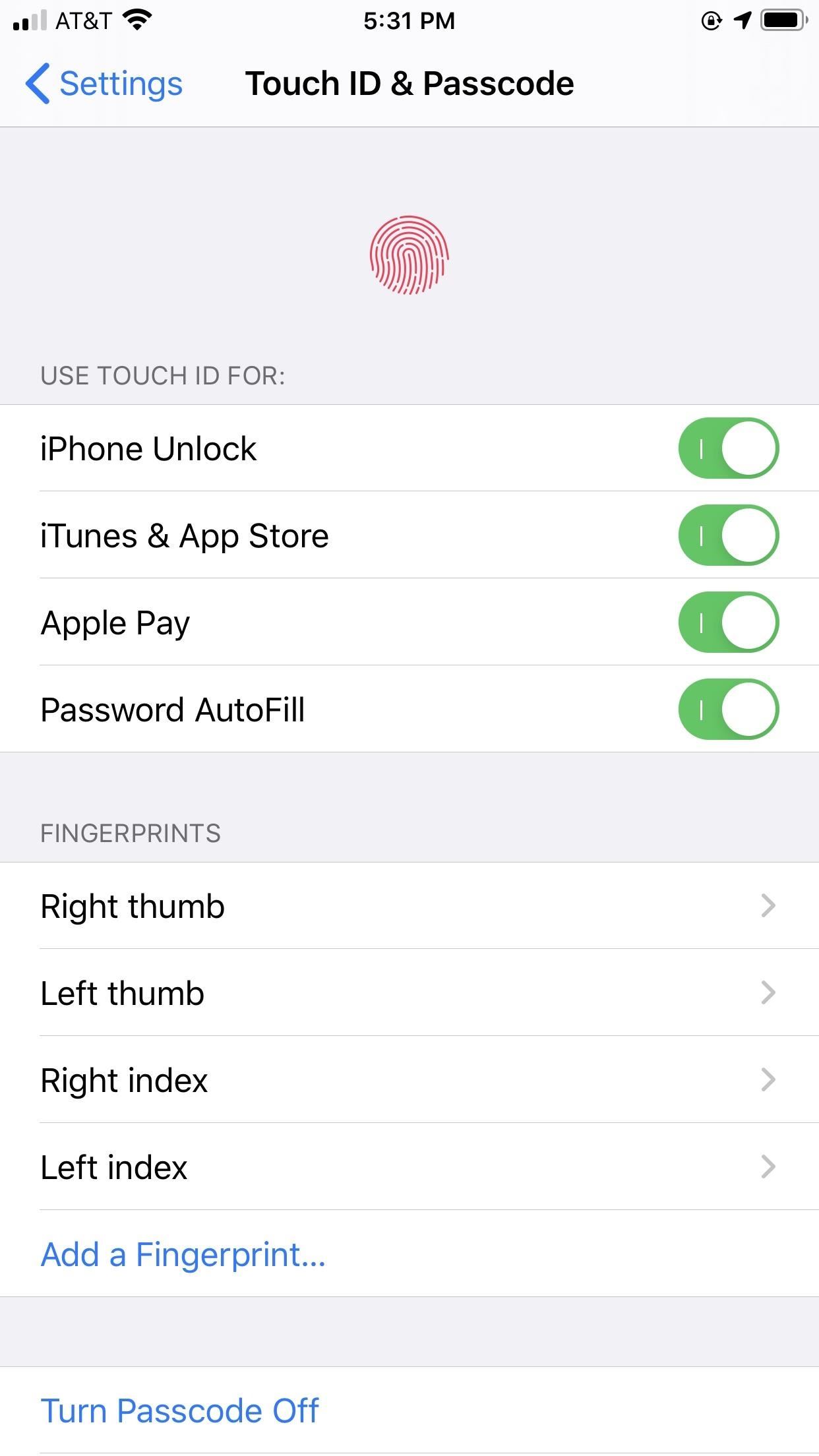 How to Use All 10 Fingerprints for Touch ID on Your iPhone — Not Just 5 of Them