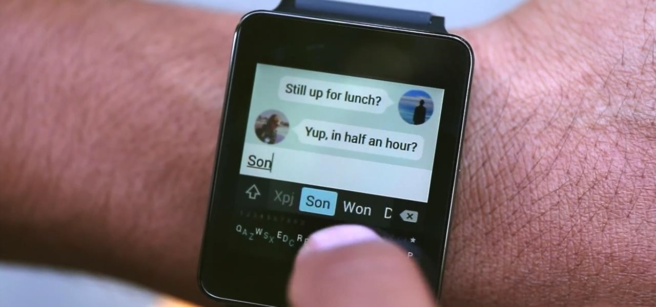 Finally! A Keyboard for Smartwatches That Actually Works