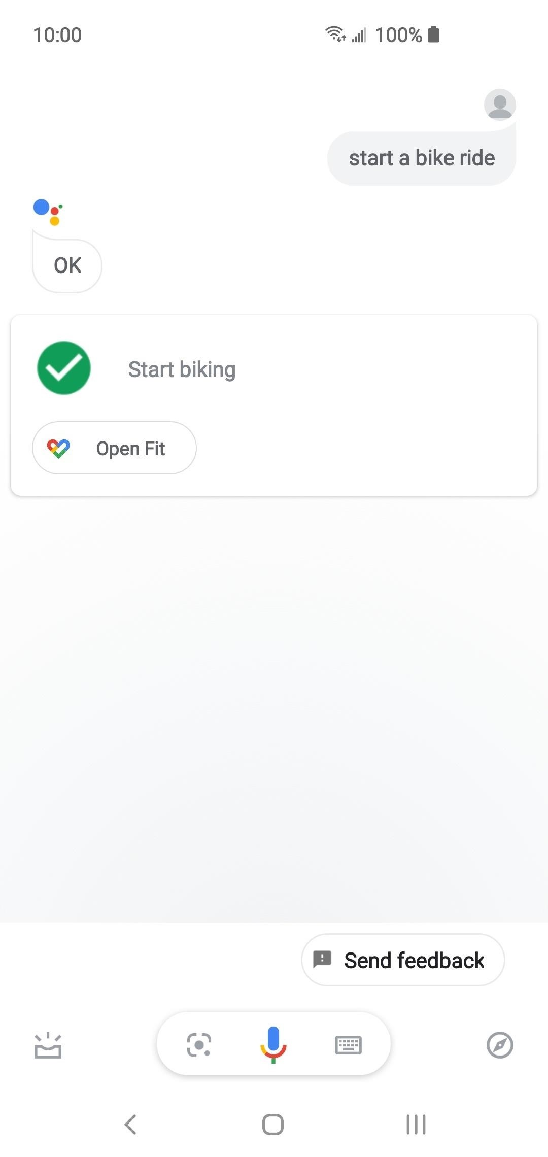 The Fastest Way to Start a Workout with Google Fit
