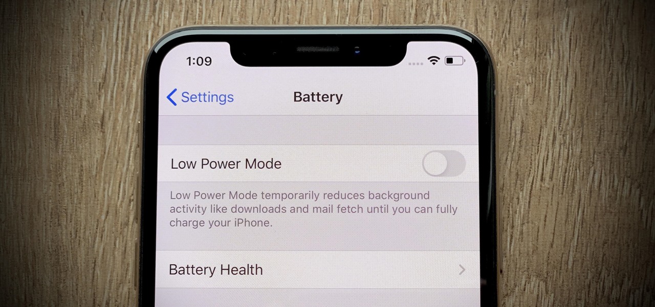 Tørke Arctic reform How to View the Battery Percentage Indicator on Your iPhone 11, 11 Pro, or  11 Pro Max « iOS & iPhone :: Gadget Hacks