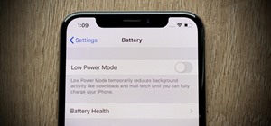 De lucht Zoeken Druif How to View the Battery Percentage Indicator on Your iPhone X, XS, XS Max,  or XR « iOS & iPhone :: Gadget Hacks