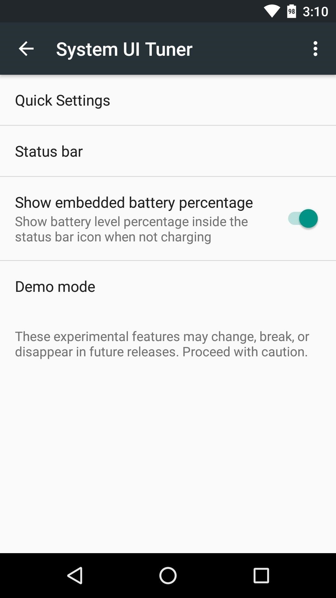 How to Enable the Hidden System UI Tuner Menu in Android Marshmallow