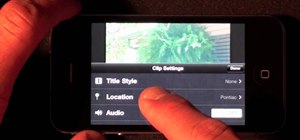 Edit videos using the iMovie app on your iPhone 4