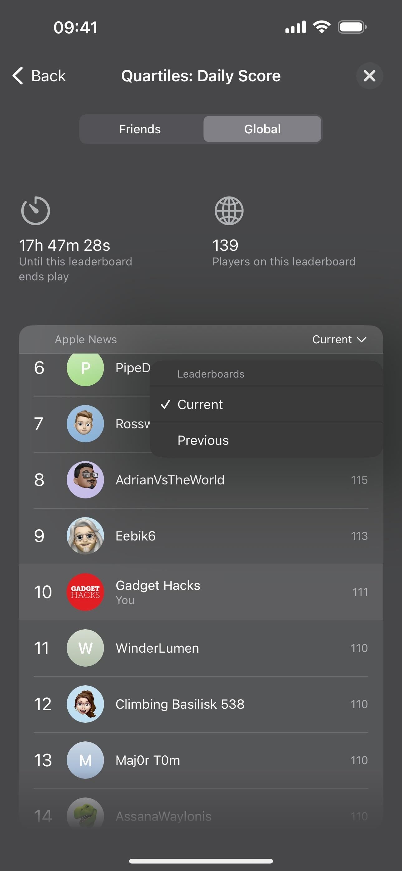 Apple's Integrating Game Center Leaderboards into News+ Puzzles with iOS 17.5