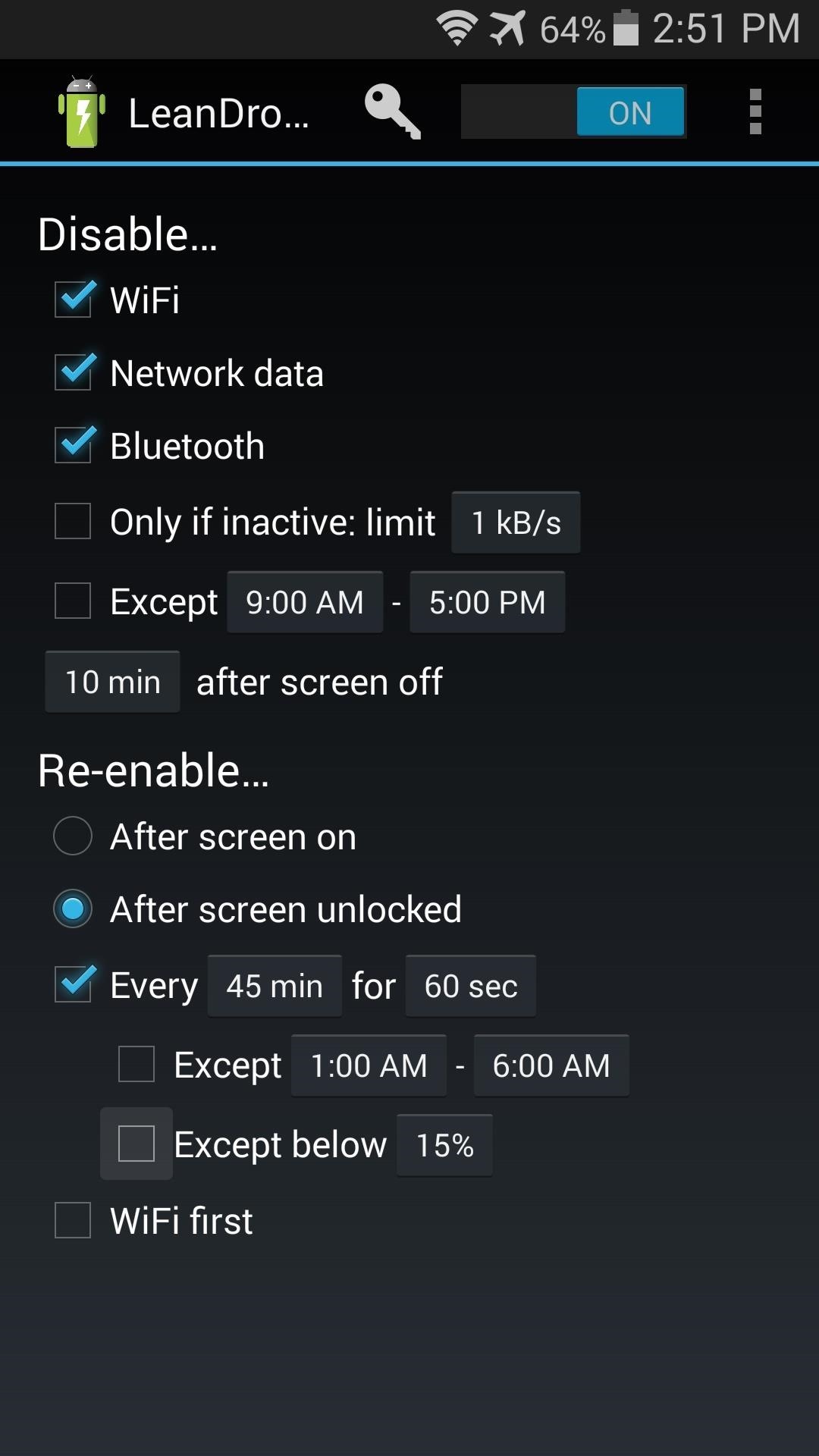 How to Increase Battery Life on Your Samsung Galaxy S5 by Automating Data