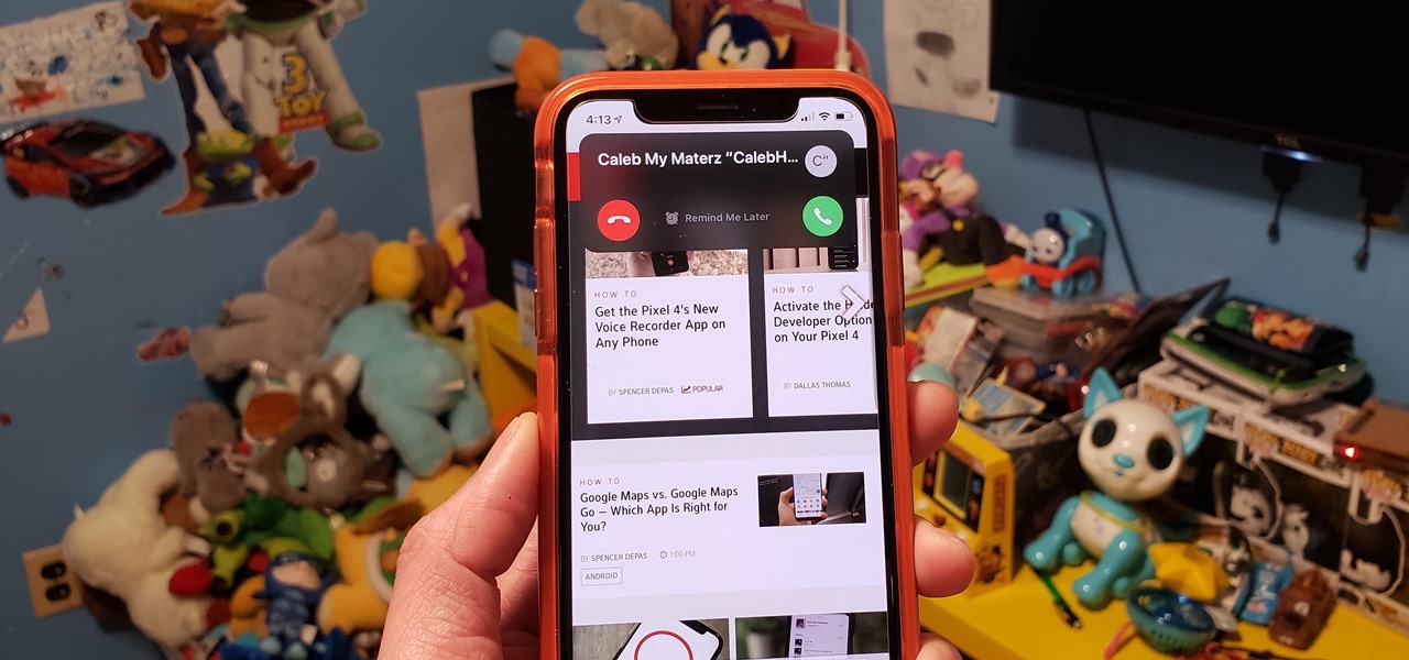 Stop Incoming Calls from Taking Over Your iPhone's Entire Screen