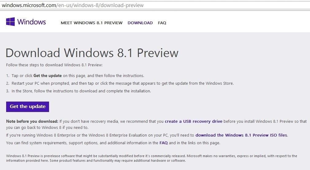 can i get windows 8 1 for free