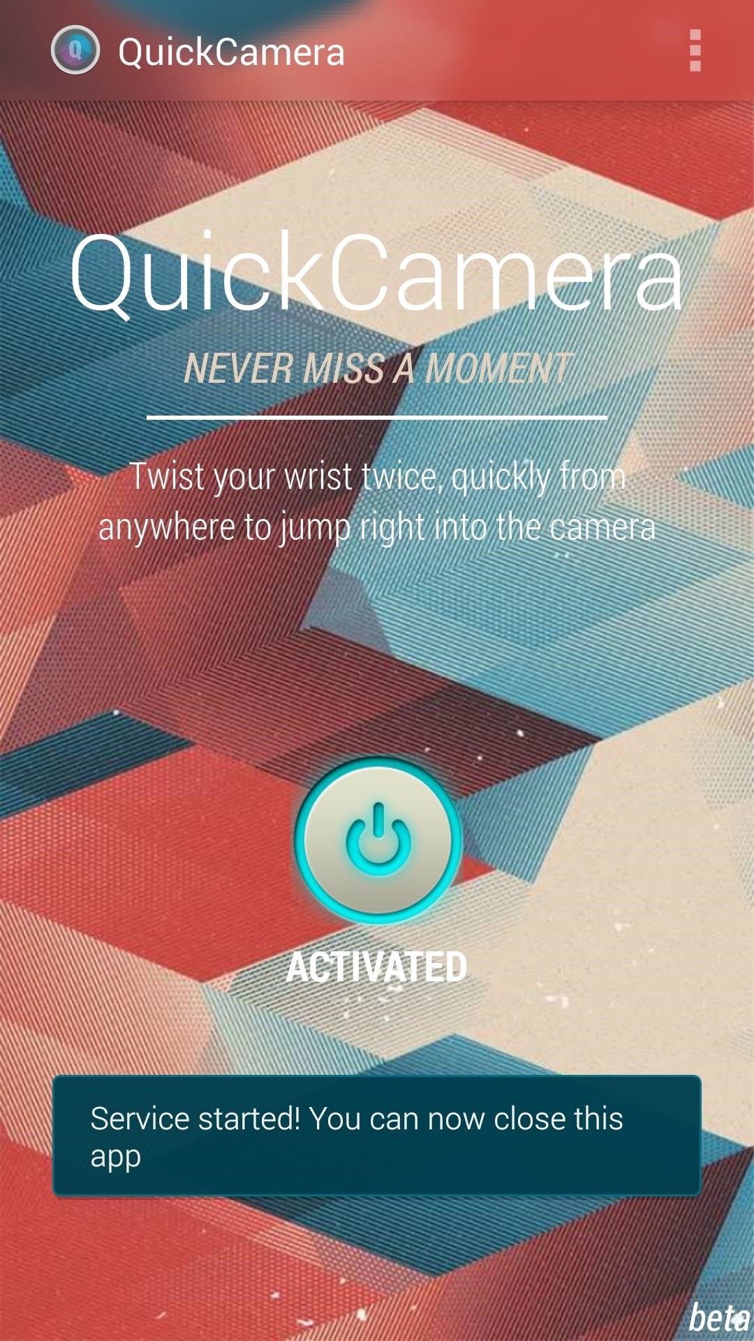 How to Flick Open the Camera App on Your Samsung Galaxy S5