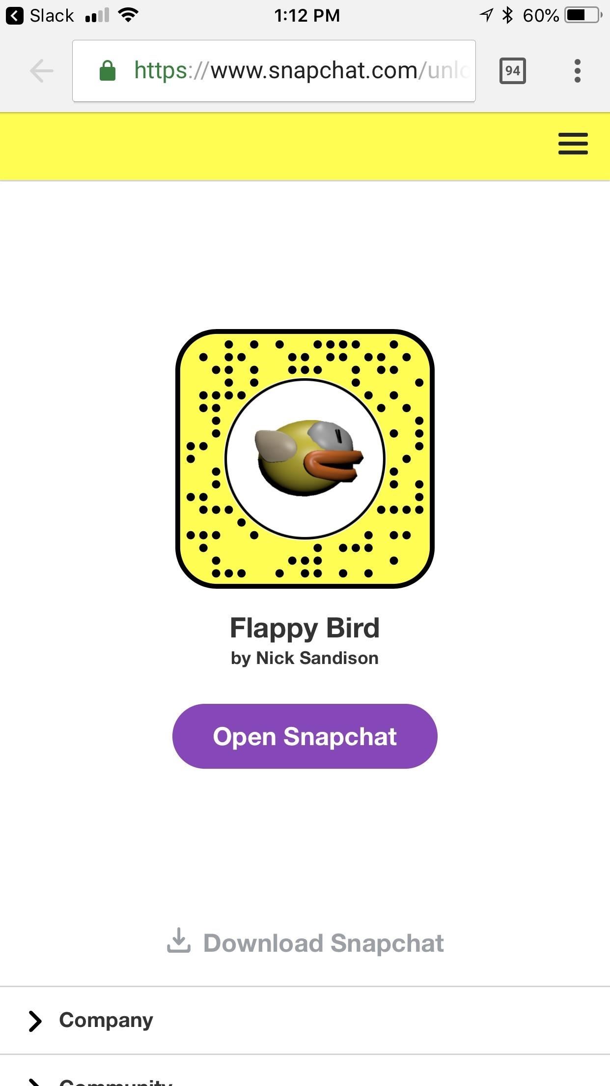 Try These 5 Hot New Snapchat Lenses — The Simpsons, Playable Flappy Bird & More