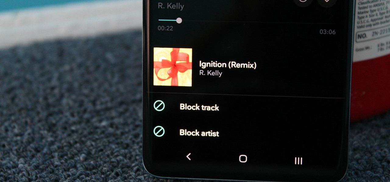 Block Artists or Songs You Hate on Tidal