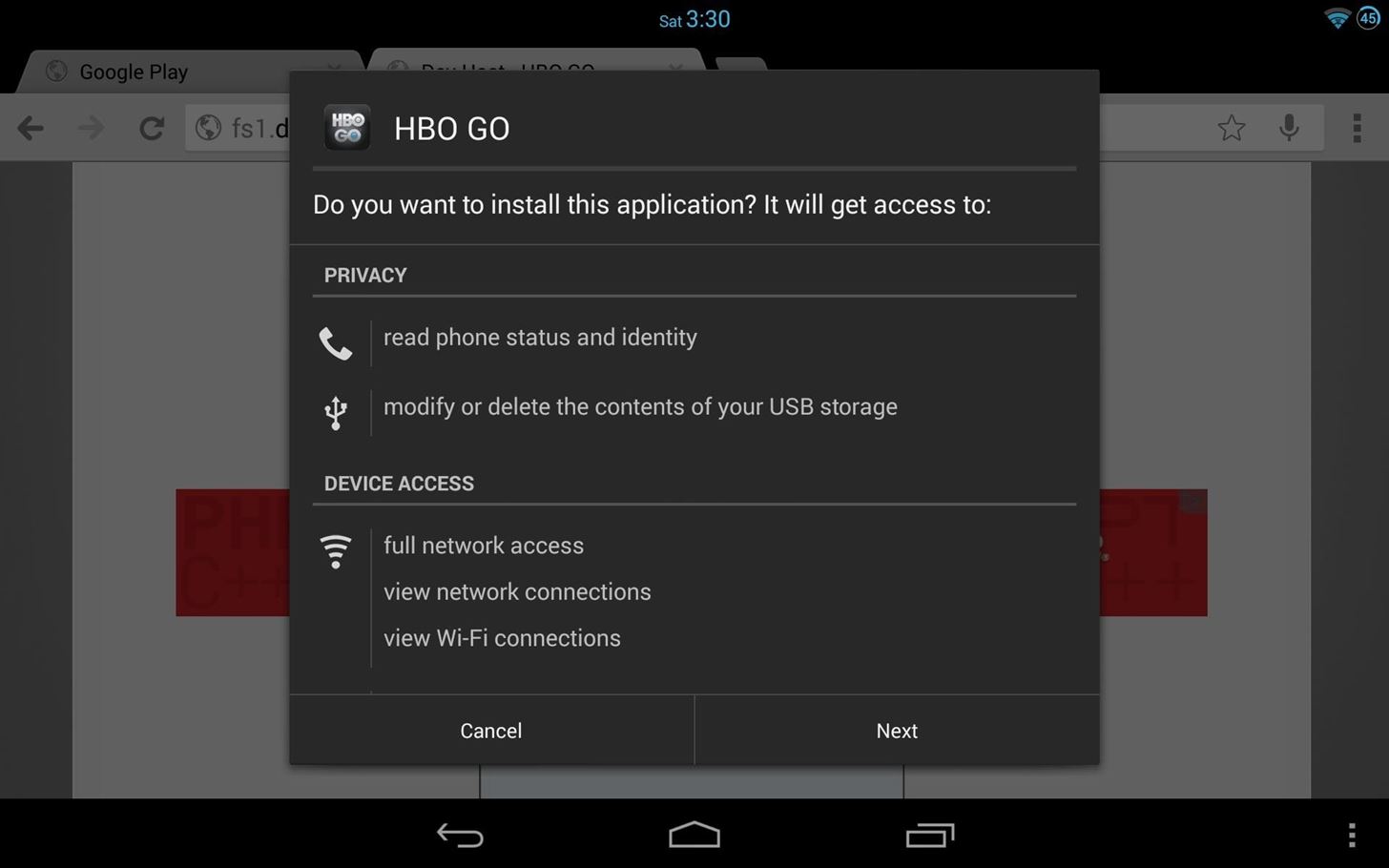 How to Install the HBO GO App on Your Nexus 7 Tablet (No Root Required)