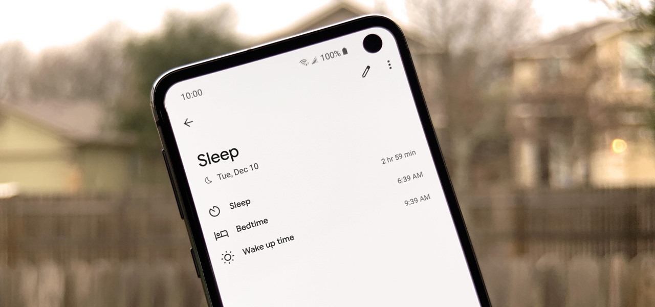 Track Your Sleeping Habits with Google Fit