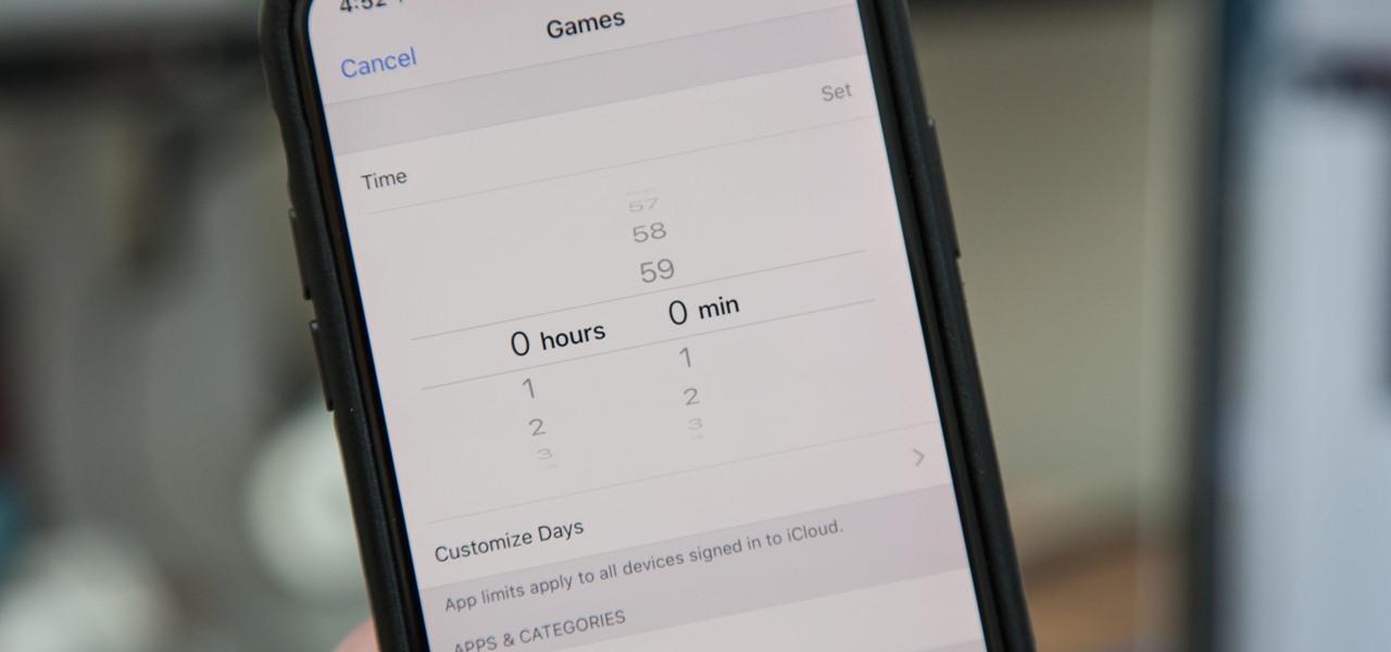 Set App Limits on Your iPhone to Restrict All-Day Access to Games & Other Addictive Apps