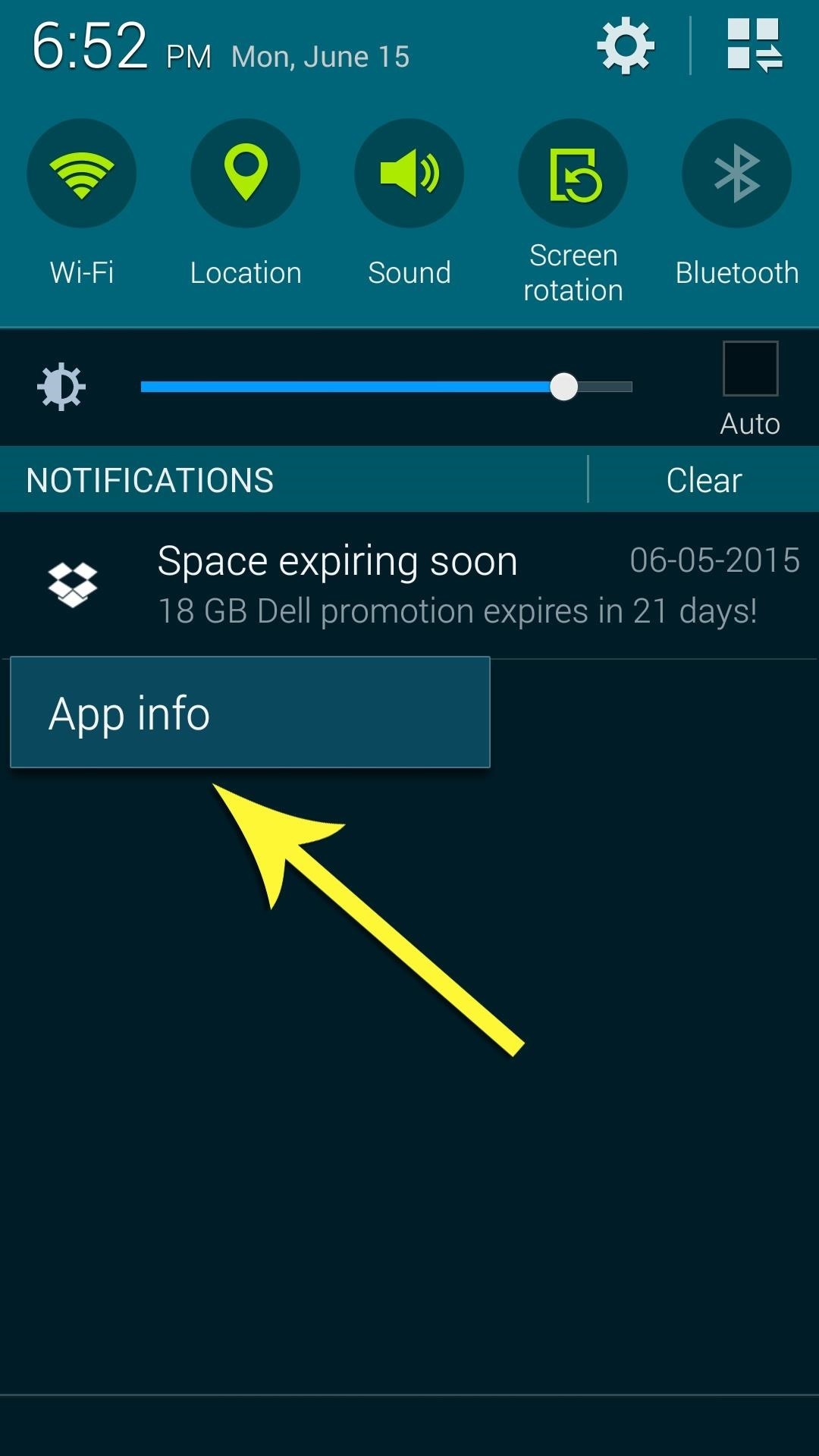 Badoo message notification on iphone