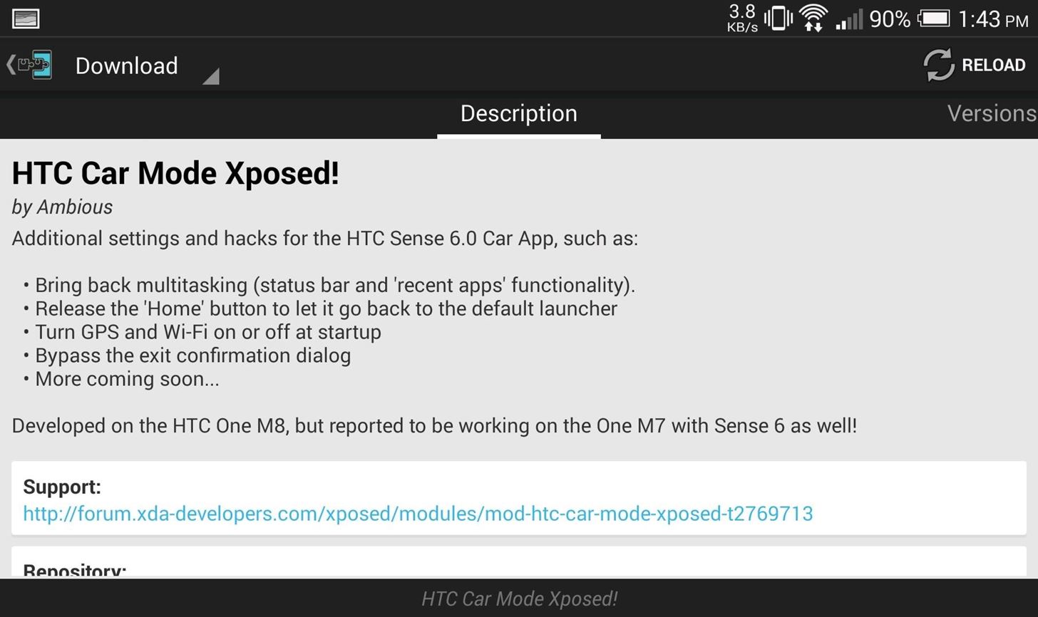 How to Remove Restrictions from Car Mode on the HTC One