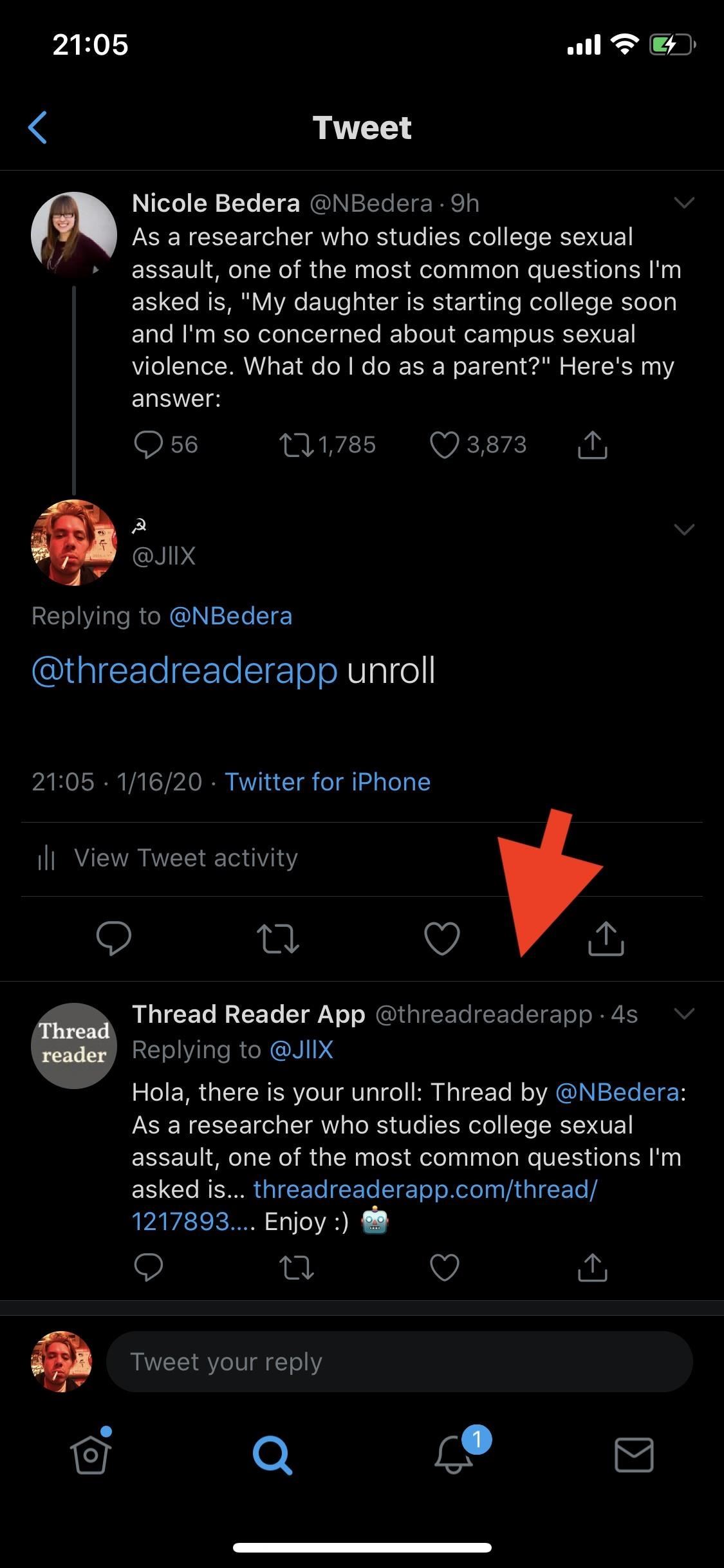 How to Unroll a Twitter Thread for Easier Reading