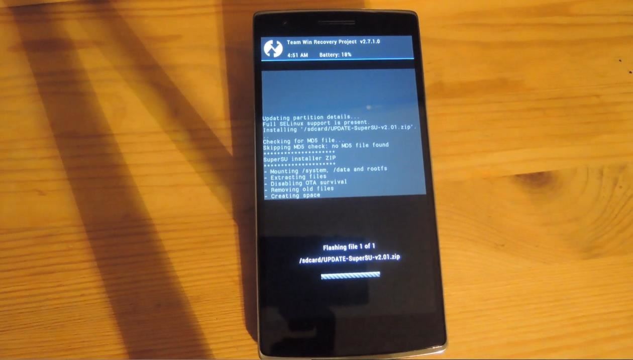 How to Unlock the Bootloader, Install a Custom Recovery, & Root the OnePlus One