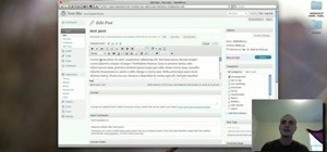 Use the Format Menu, Underline and Align Full buttons in the WordPress editor