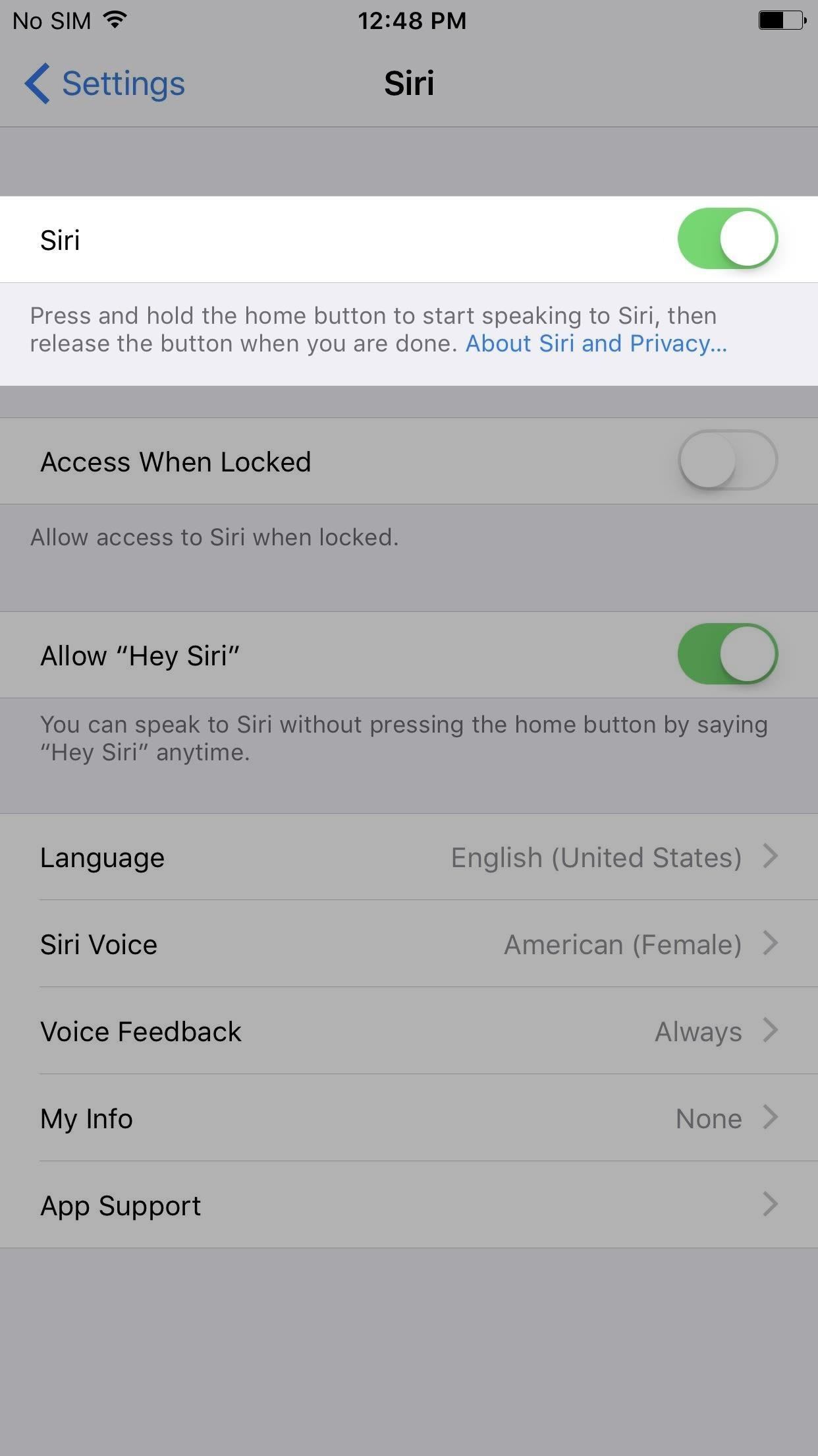 enable Siri - how to set up your new iPhone